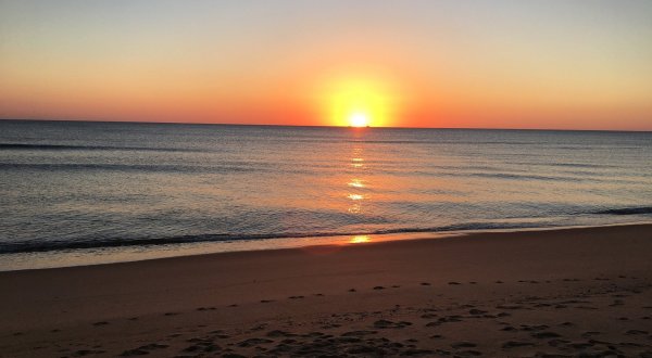 Watch The Sunrise At Croatan Beach, A Little-Known East-Facing Beach In Virginia