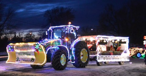 The Larger-Than-Life Holiday Tractor Parade Is Coming To Vermont This Winter