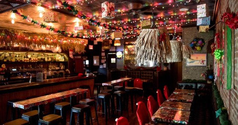 Surf Your Way Into The Holiday Season At Theses Christmas Tiki Bars In Texas
