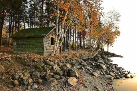 You Can Stay In A Maine Wildlife Refuge At The Four Season Tomhegan Wilderness Cabins