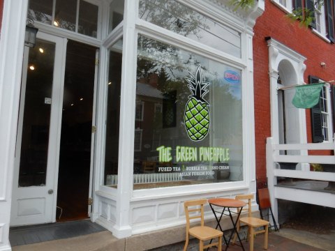 The Green Pineapple Is A Fruity And Fun Asian-Fusion Themed Tea Room In West Virginia