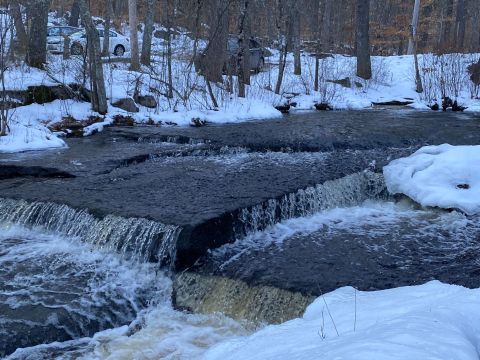 The Frozen Waterfall At Arcadia State Management Area In Rhode Island Is A Must-See This Winter