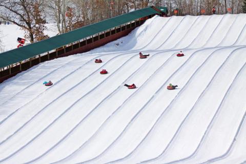 With 12 Lanes, One Of Minnesota’s Largest Snow Tubing Parks Offers Plenty Of Space For Everyone