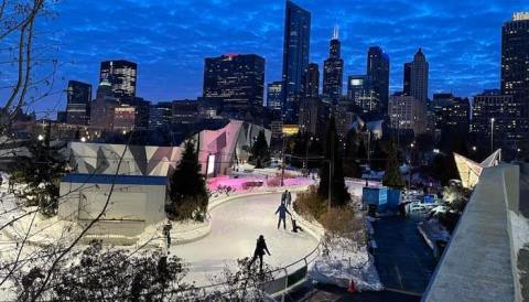 With 27,500 Square Feet, Illinois' Largest Ice Skating Rink Offers Plenty Of Space For Everyone