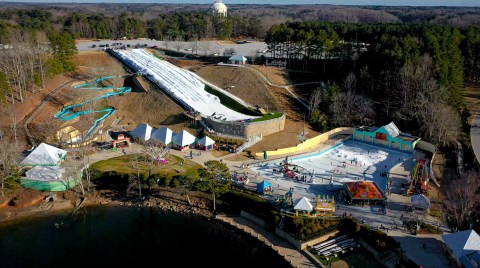 With Multiple Lanes, Georgia's Largest Snowtubing Park Offers Plenty Of Space For Everyone