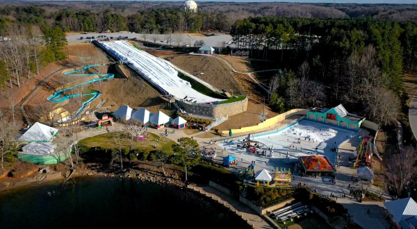 With Multiple Lanes, Georgia’s Largest Snowtubing Park Offers Plenty Of Space For Everyone