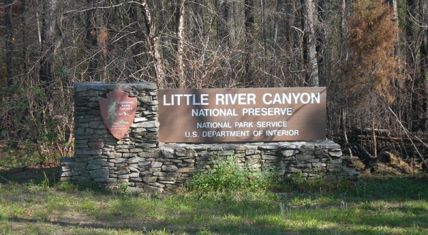 Little River Canyon Is Alabama’s Only National Park Dedicated To A Natural Area, And It’s Worth A Stop