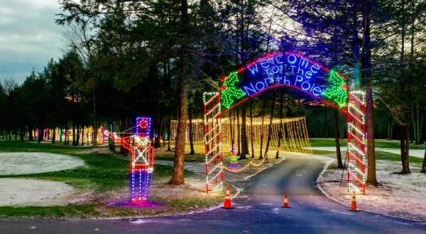 The Forest Of Lights Is One Of Pennsylvania’s Brightest And Most Dazzling Drive-Thru Light Displays