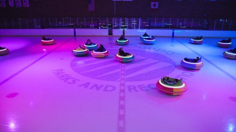 The Coolest High-Speed Experience, Ice Bumper Cars, Is In Washington All Winter