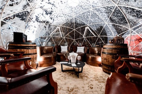 Dine Inside A Private, Themed Igloo At 8UP Louisville In Kentucky