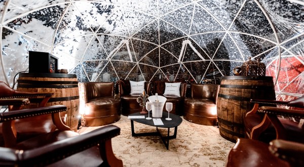 Dine Inside A Private, Themed Igloo At 8UP Louisville In Kentucky