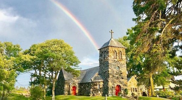 Overlooking The Gulf Of Maine, This Picturesque Chapel Is A Peaceful Place For Fresh Air