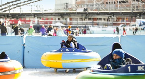 Bumper Cars On Ice Is In New York And It’s Loads Of Fun