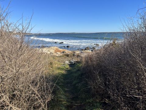 The Little-Known Beach In Rhode Island You Can Only Reach By Hiking This 2 Mile Trail