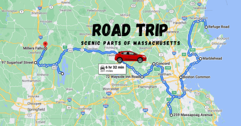 This 231-Mile Road Trip Leads To Some Of The Most Scenic Parts Of Massachusetts, No Matter What Time Of Year It Is