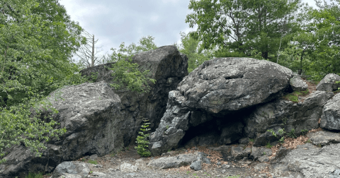 This Secluded Cave In Massachusetts Is So Worthy Of An Adventure