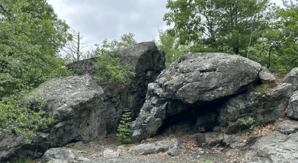 This Secluded Cave In Massachusetts Is So Worthy Of An Adventure