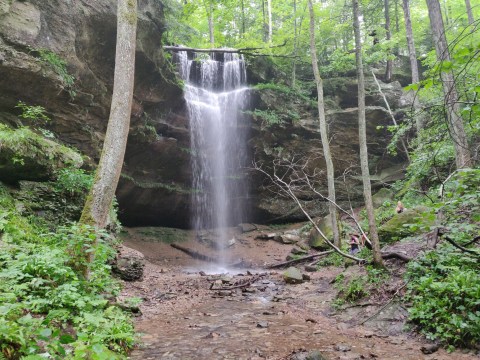 This Secluded Waterfall Trail In Indiana Is So Worthy Of An Adventure