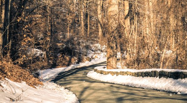 Take This 45-Mile Drive To Take In Magical Winter Views In New Jersey After A Good Snowfall