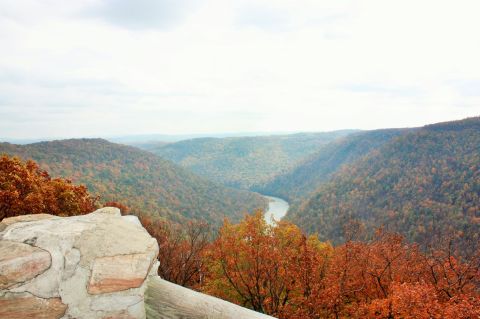 Follow This 4.7-Mile Trail In West Virginia To A Lake, Overlooks, And A Historic Furnace