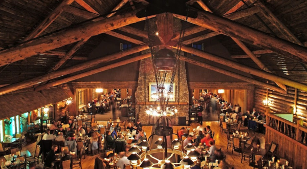 The Largest Log Cabin In The World Is A Wyoming Restaurant With An Unforgettable Menu