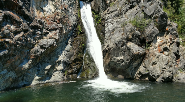 This Secluded Crow Creek Falls In Montana Is So Worthy Of An Adventure