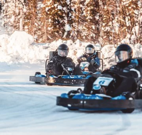 The Coolest High-Speed Experience, Go Karting On Ice, Is Coming To Minnesota This Winter