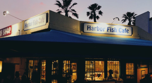 Some Of The Best Fish & Chips In Southern California Can Be Found At Harbor Fish Cafe
