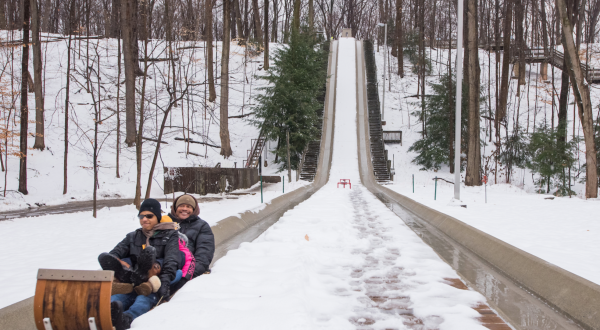 You’ll Reach Speeds Of Up To 50 MPH On Ohio’s Epic Toboggan Run