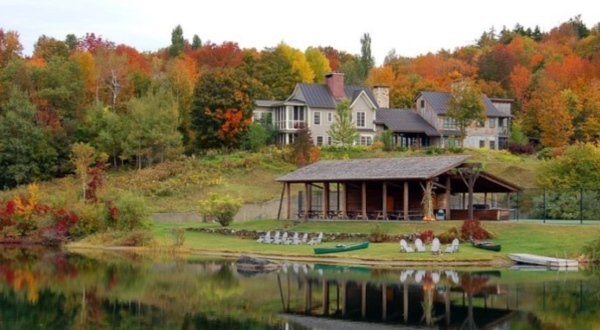 Escape To Another World When You Relax In This Vermont Spa Surrounded By Nature