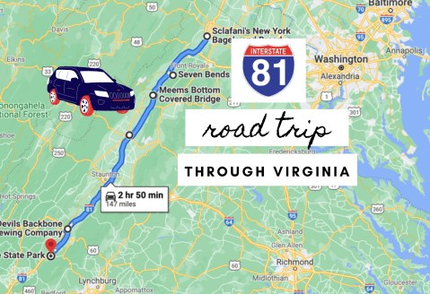 Take This Road Trip To The Most Charming I-81 Attractions In Virginia