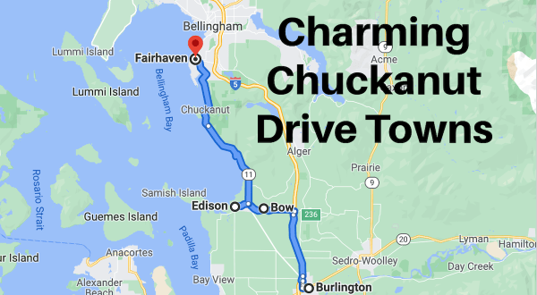 Take This Road Trip To The Most Charming Chuckanut Drive Towns In Washington