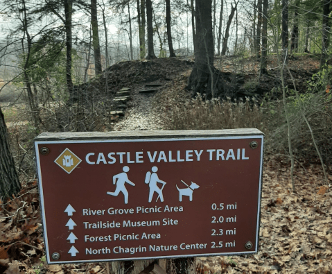 The Little-Known Woodland Castle In Ohio With Its Own Scenic 3-Mile Loop Hike