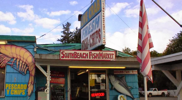 Order Some Of The Best Chowder In Oregon At South Beach Fish Market, A Ramshackle Seafood Shack