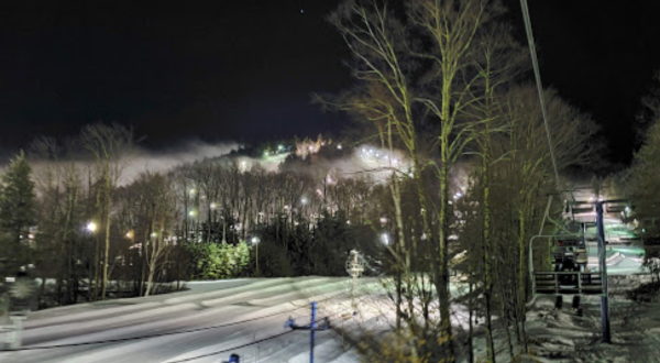 Try The Ultimate Nighttime Adventure With Snow Tubing At Pats Peak Ski Area In New Hampshire