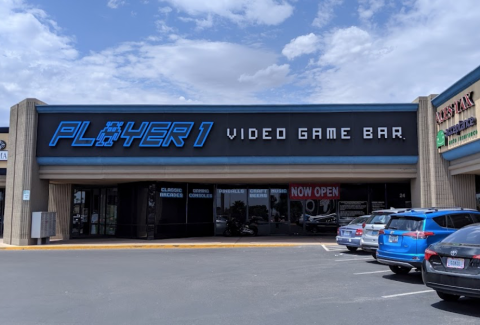 Sip Drinks While You Play Arcade Games At Player 1 Video Game Bar In Nevada