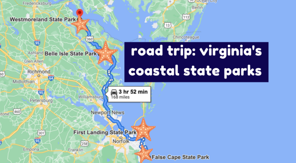 Take This 170-Mile Road Trip To See Virginia’s Most Beautiful Coastal State Parks