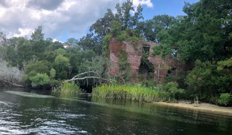 Explore The Ruins Of An Old Rice Mill By The River In This South Carolina Wildlife Management Area