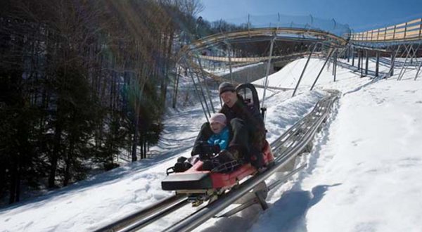 You’ll Reach Speeds Of Up To 25 MPH On Vermont’s Epic Toboggan Run