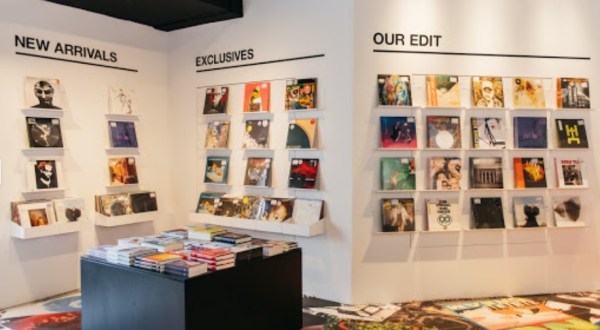 One Of The Largest Music Stores In New York Has Thousands Of Records