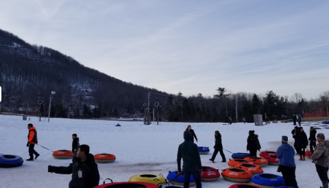 With A 1000-Foot Hill, New York's Largest Snowtubing Park Offers Plenty Of Space For Everyone
