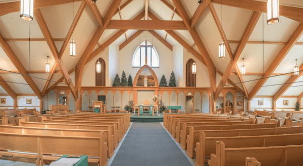 Our Lady Of The Mountains Parish Is One Of The Most Stunning Churches In New Hampshire