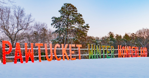 Pawtucket Winter Wonderland Is A Christmas Walk In Rhode Island That Will Positively Enchant You