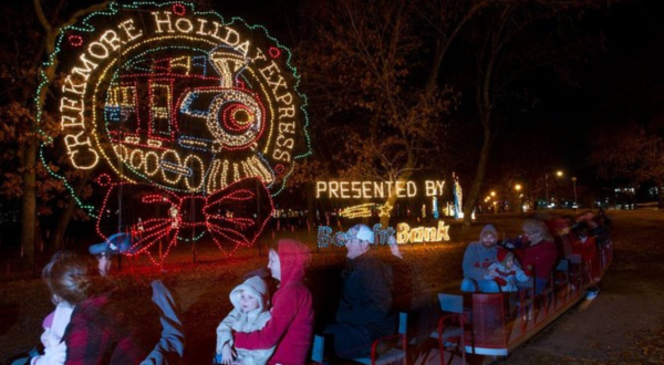 Ride The Rails To A Magical Christmas Village On The Creekmore Express In Arkansas