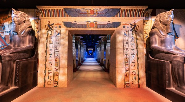 Step Inside An Egyptian Pyramid At The Houston Museum Of Natural Science In Texas’ Newest Exhibit