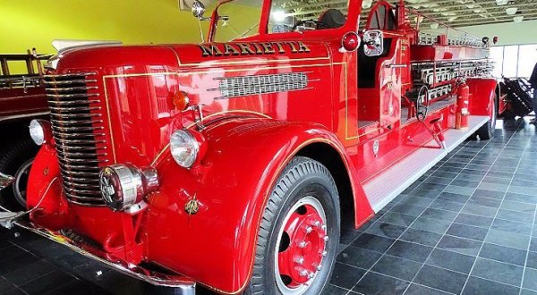 Admission-Free, The Marietta Fire Museum In Georgia Is The Perfect Day Trip Destination