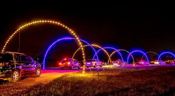 The Holiday Fantasy Of Lights Is One Of Florida’s Biggest, Brightest, And Most Dazzling Drive-Thru Light Displays