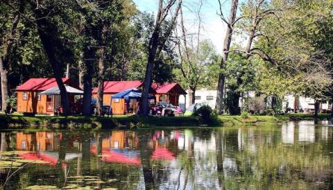 S&H Campground Is An Activity-Filled Camping Resort In Indiana And It's A Unique Overnight Adventure