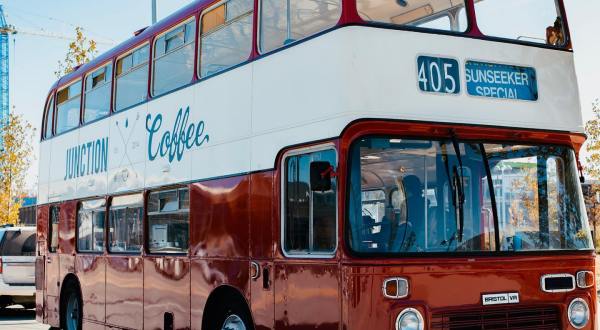 This Coffee Shop Is Housed In A 1974 Double Decker Bus…And You Will Want To Visit