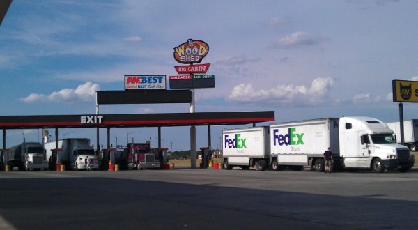 The Unsuspecting Oklahoma Truck Stop Where You Can Pull Over And Have An Amazing Meal